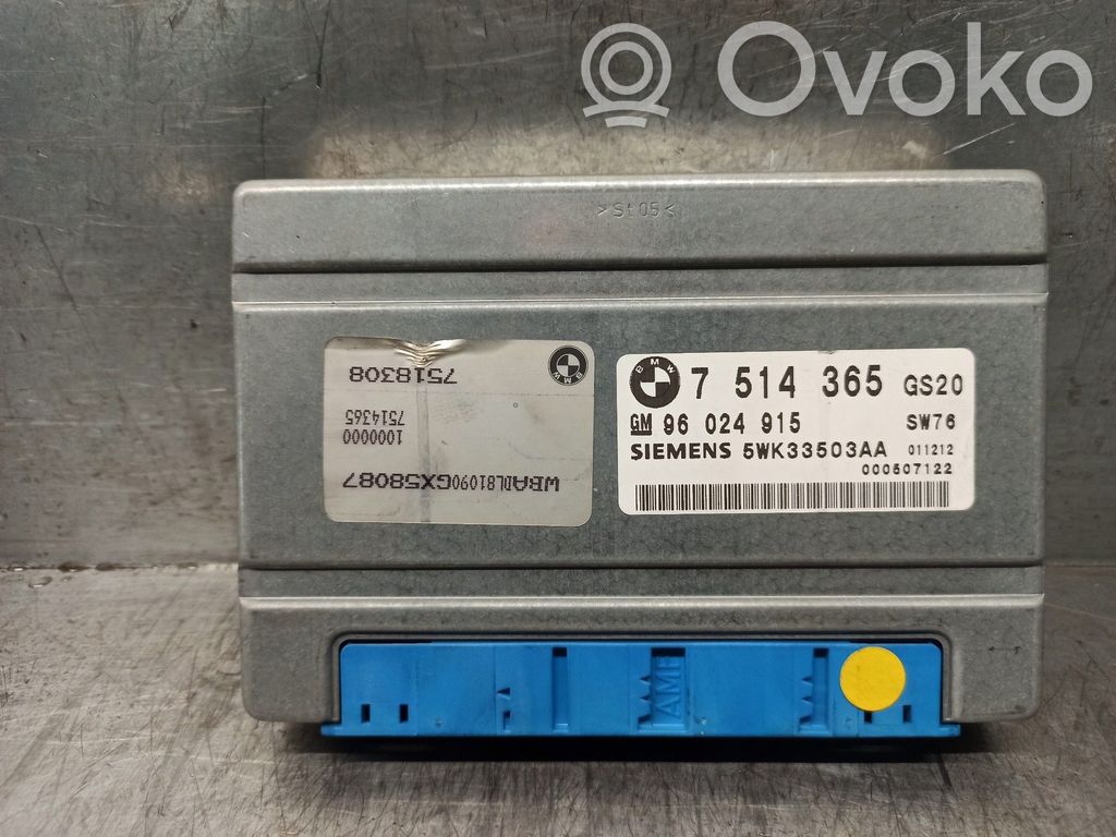 Gearbox control unit/module   7514365,5WK33503AA,SIEMENS