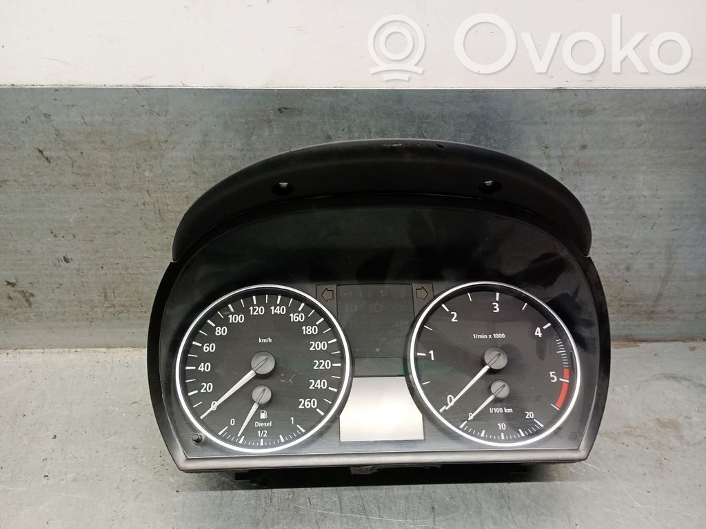 BMW 3 E90 E91 Tachimetro (quadro strumenti) 