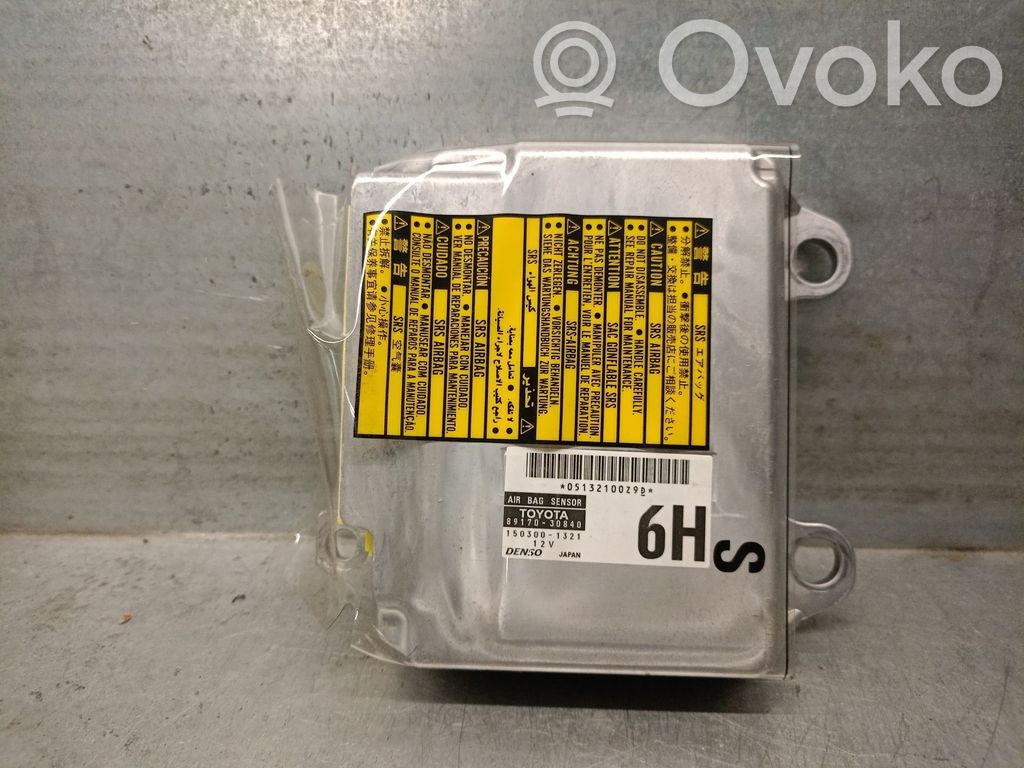 Sterownik / Moduł Airbag   8917030840,1503001321DENSO