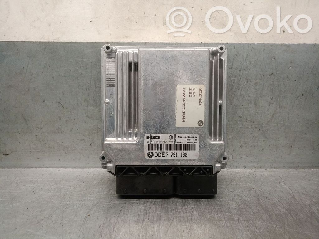 Engine control unit/module   DDE7791190,DDE7791190,0281010565BOSCH