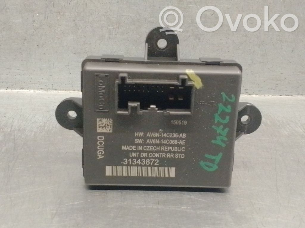 Unidad de control de puerta   31343872,AV6N14C236ABFOMOCO