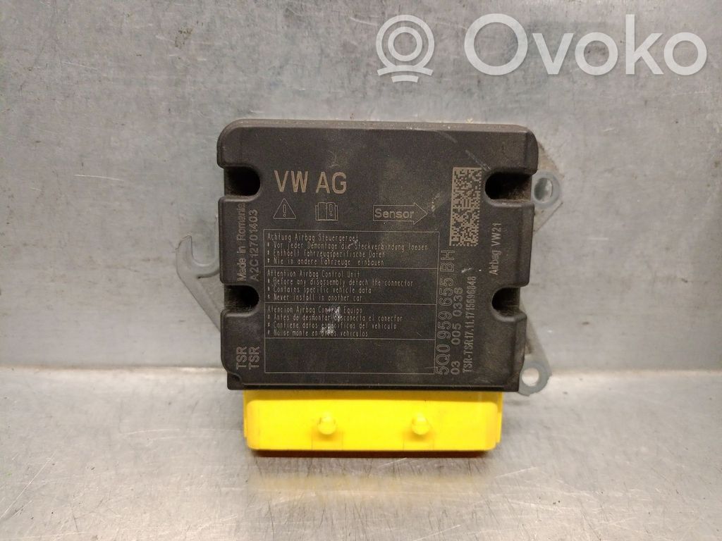 Skoda Superb B8 (3V) Centralina/modulo airbag 