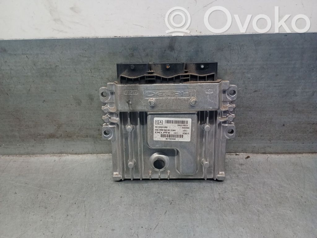 Engine control unit/module   9677563880,9677563880