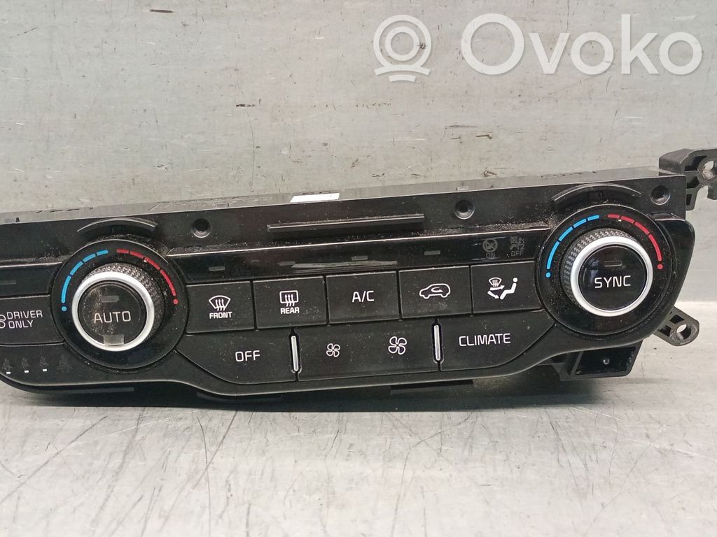KIA Niro Gaisa kondicioniera / klimata kontroles / salona apsildes vadības bloks (salonā)