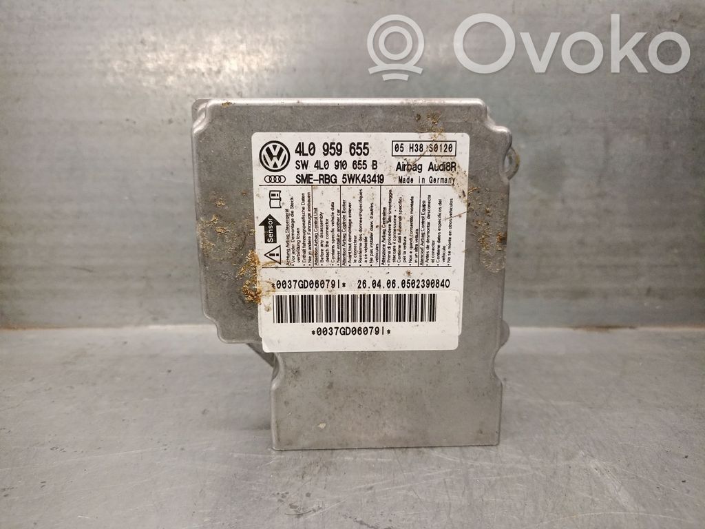 Audi Q7 4L Centralina/modulo airbag 
