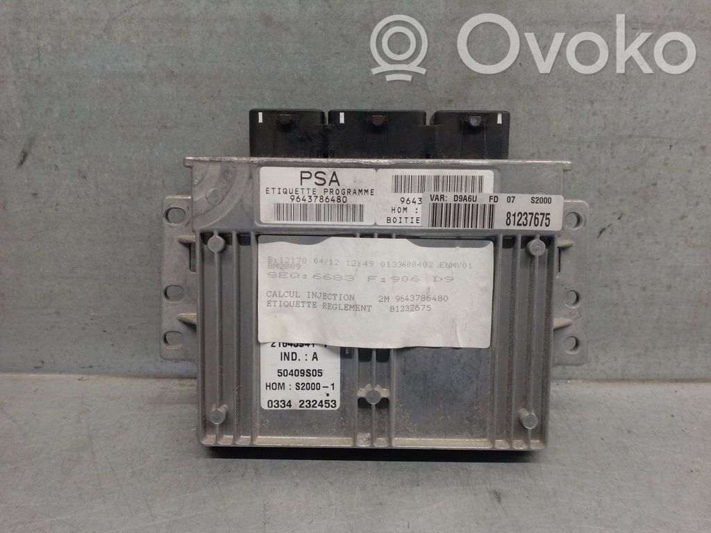 Peugeot 406 Engine control unit/module 