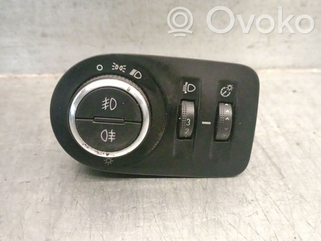 Opel Corsa D Panel lighting control switch 