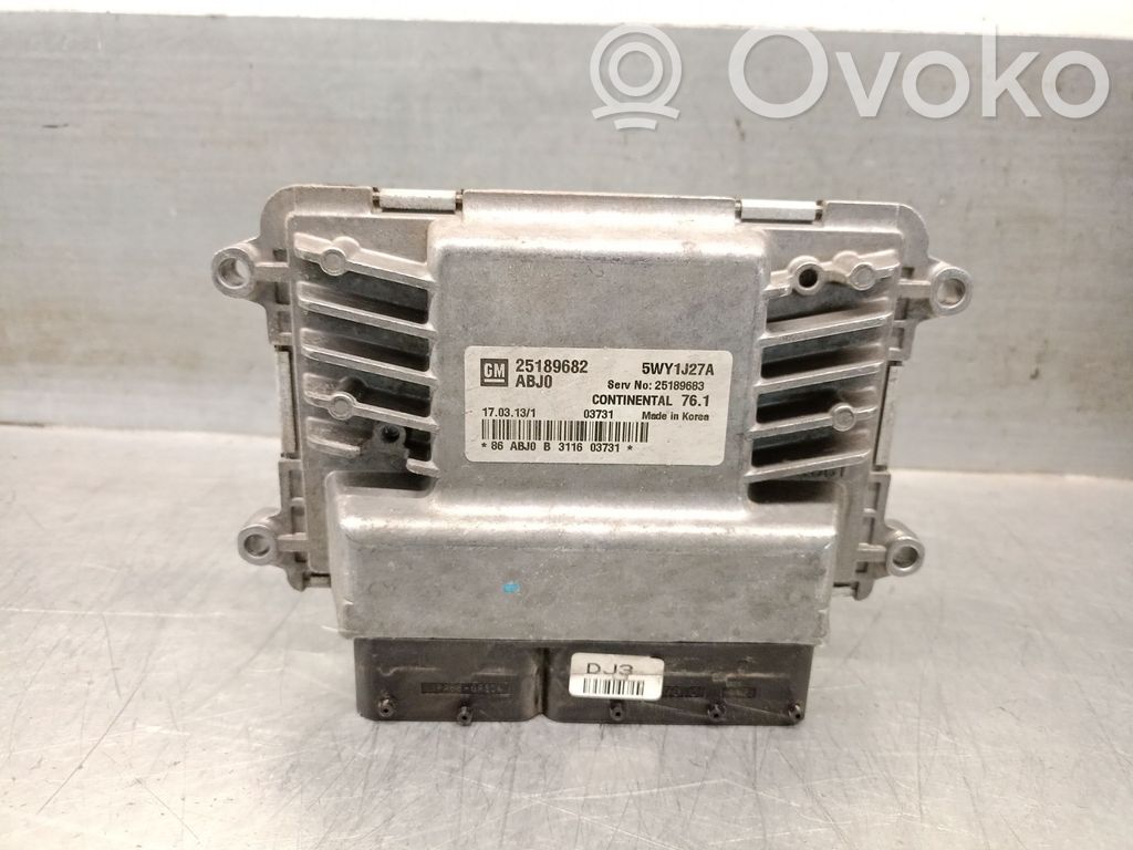 Chevrolet Cruze Engine control unit/module 