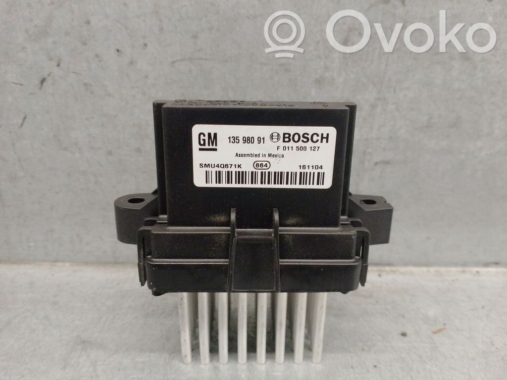 Opel Zafira C Motor aerotermă/rezistor ventilator 