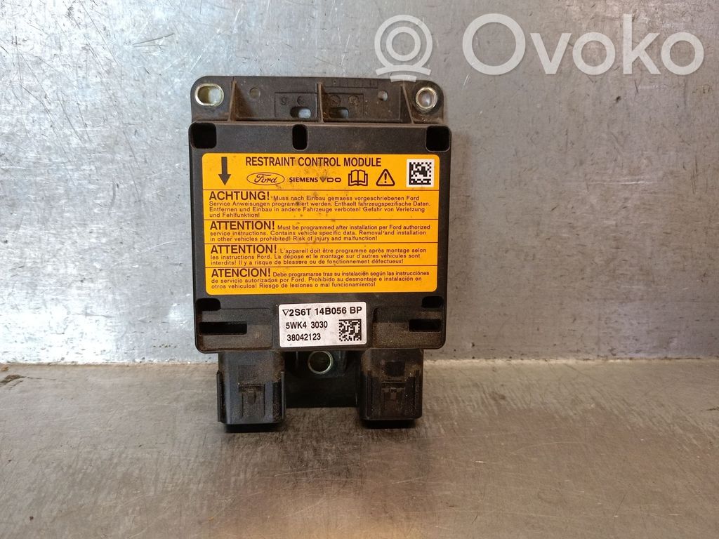 Sterownik / Moduł Airbag   2S6T14B056BP,1308363