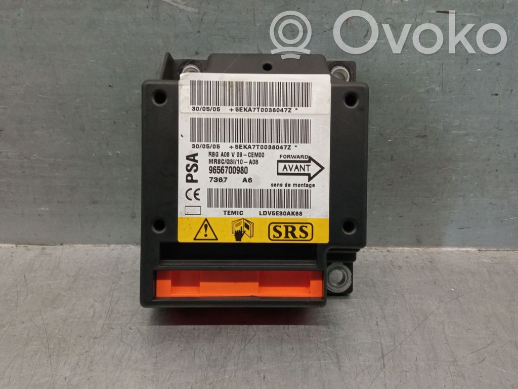 Sterownik / Moduł Airbag   9656700980,5EKA7T0038047Z