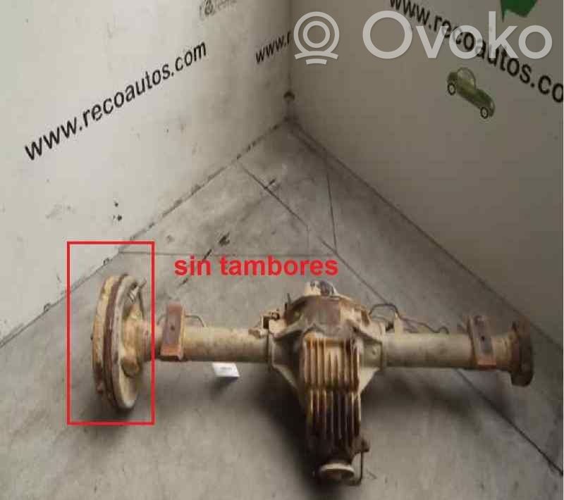 Belka osi tylnej z reduktorem   114096,TAMBOR6AGUJEROS,BURRA18