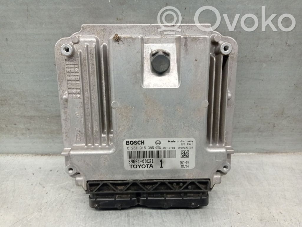 Toyota Yaris Engine control unit/module 