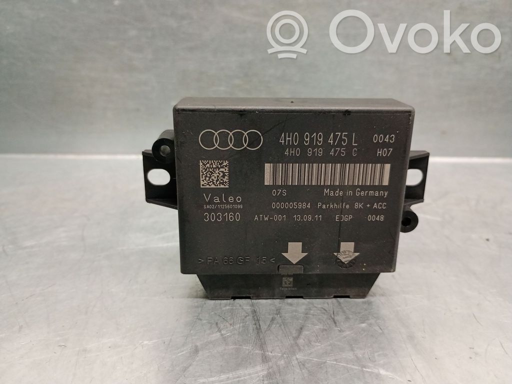 Other control units/modules   4H0919475,303160VALEO