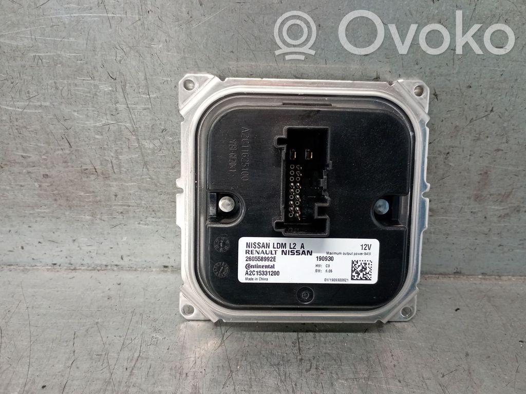 Nissan Juke II F16 Unité de commande / module Xénon