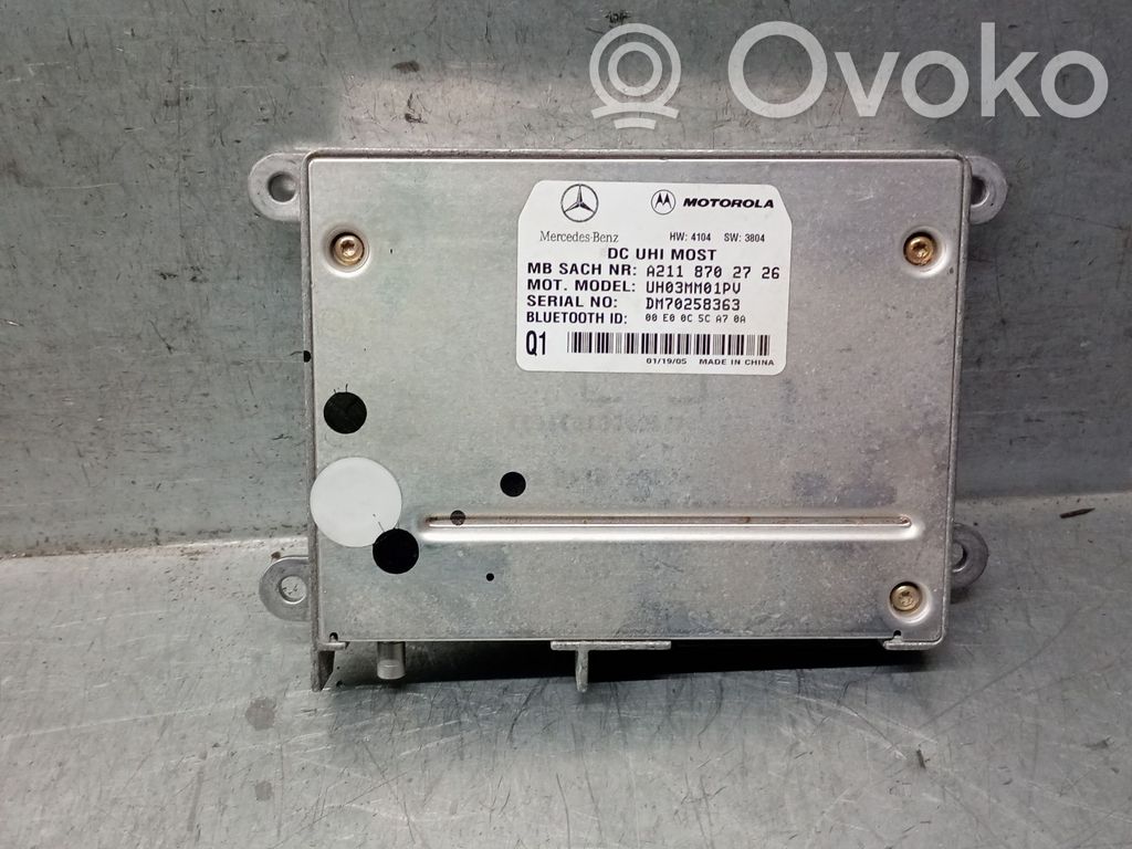 Mercedes-Benz ML W164 Autres unités de commande / modules