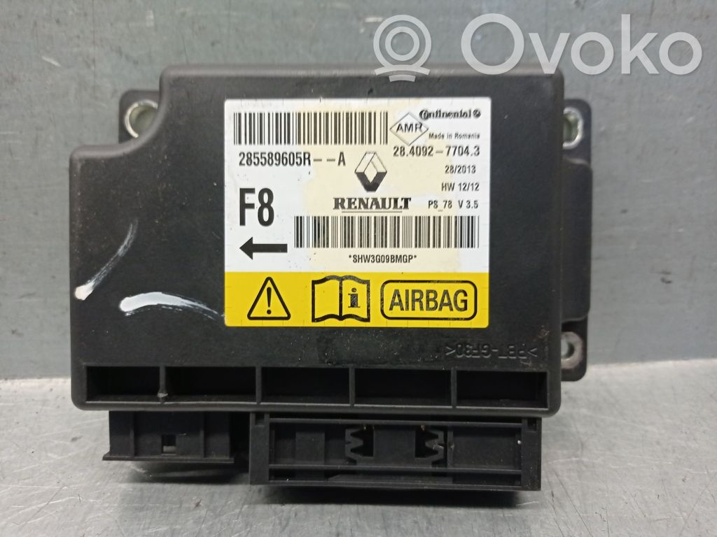 Renault Scenic III - Grand scenic III Unitate/modul de comandă airbaguri