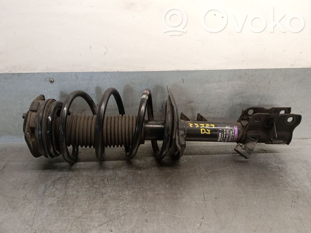 Nissan Qashqai+2 Ammortizzatore anteriore con molla elicoidale