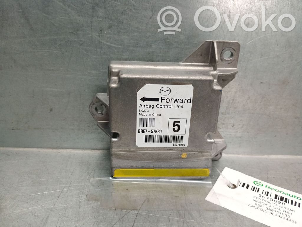 Mazda 3 III Sterownik / Moduł Airbag 
