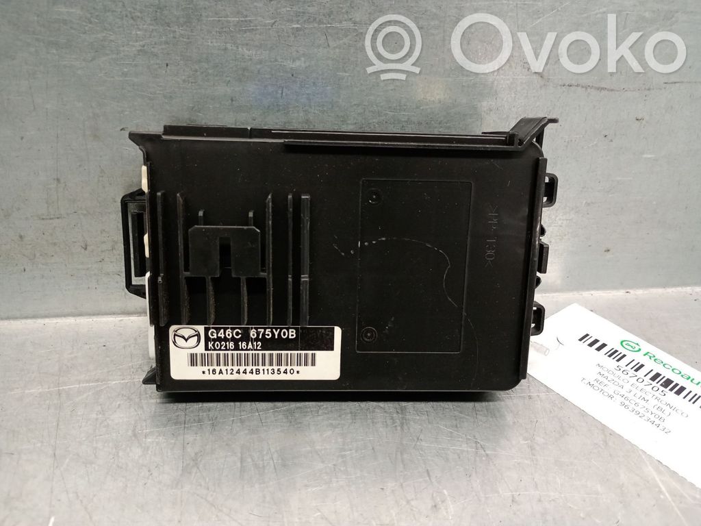 Mazda 3 III Alte unități/module de control 