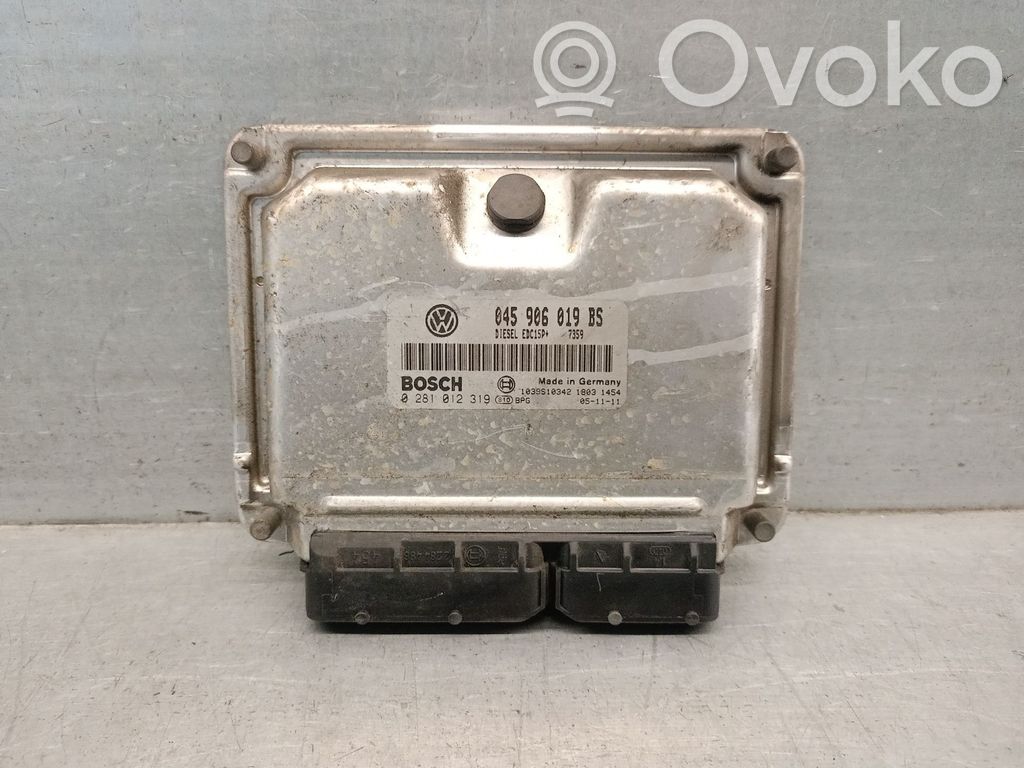 Sterownik / Moduł ECU   045906019BS,0281012319BOSCH