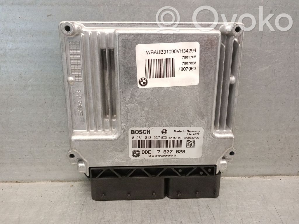BMW 1 E81 E87 Unitate/modul de control motor 
