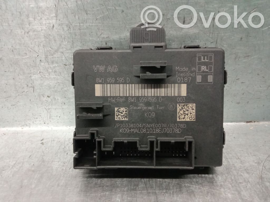 Audi Q3 F3 Citu veidu vadības bloki / moduļi