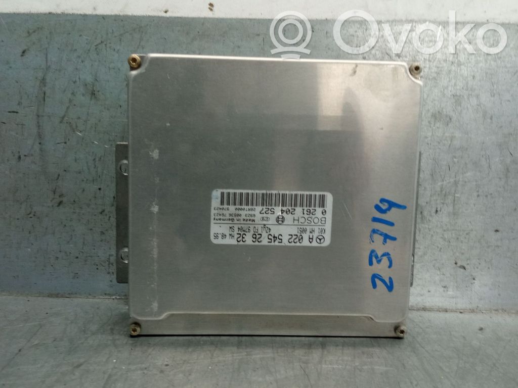 Mercedes-Benz CLK A208 C208 Sterownik / Moduł ECU 