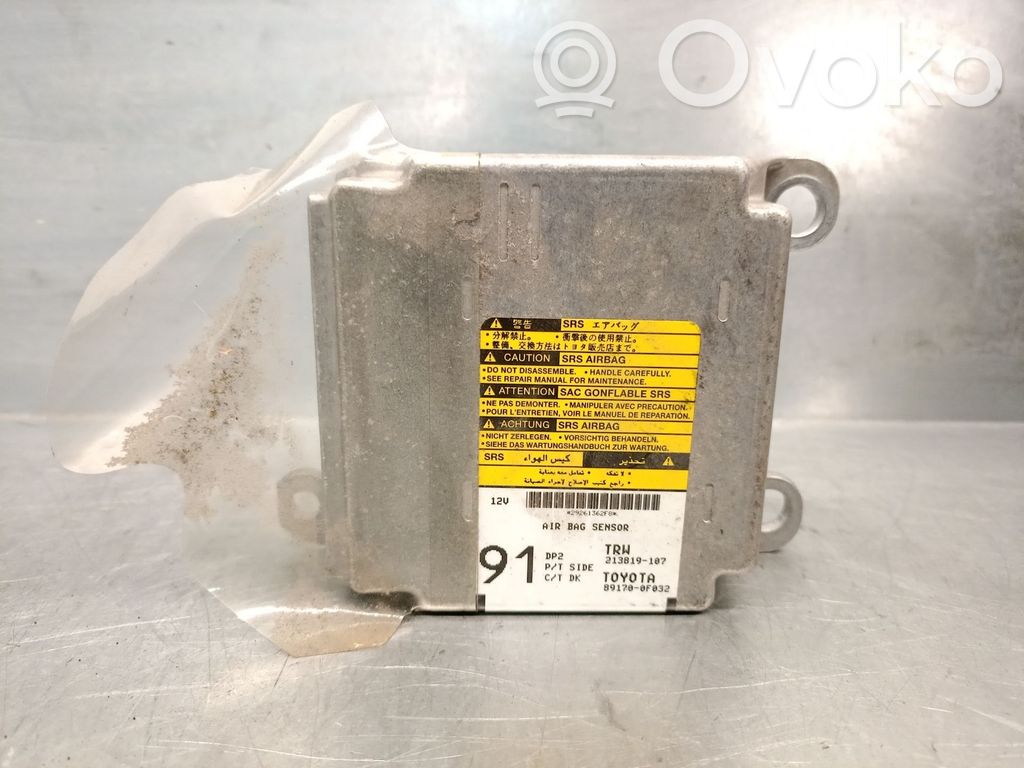 Sterownik / Moduł Airbag   891700F032,213819107TRW