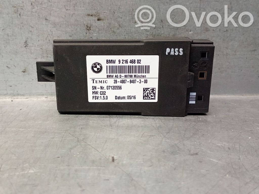 BMW 3 F30 F35 F31 Alte unități/module de control 