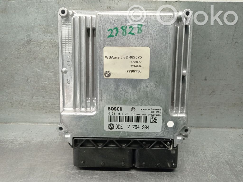 Unidad de control/módulo del motor   7794904,0281011231