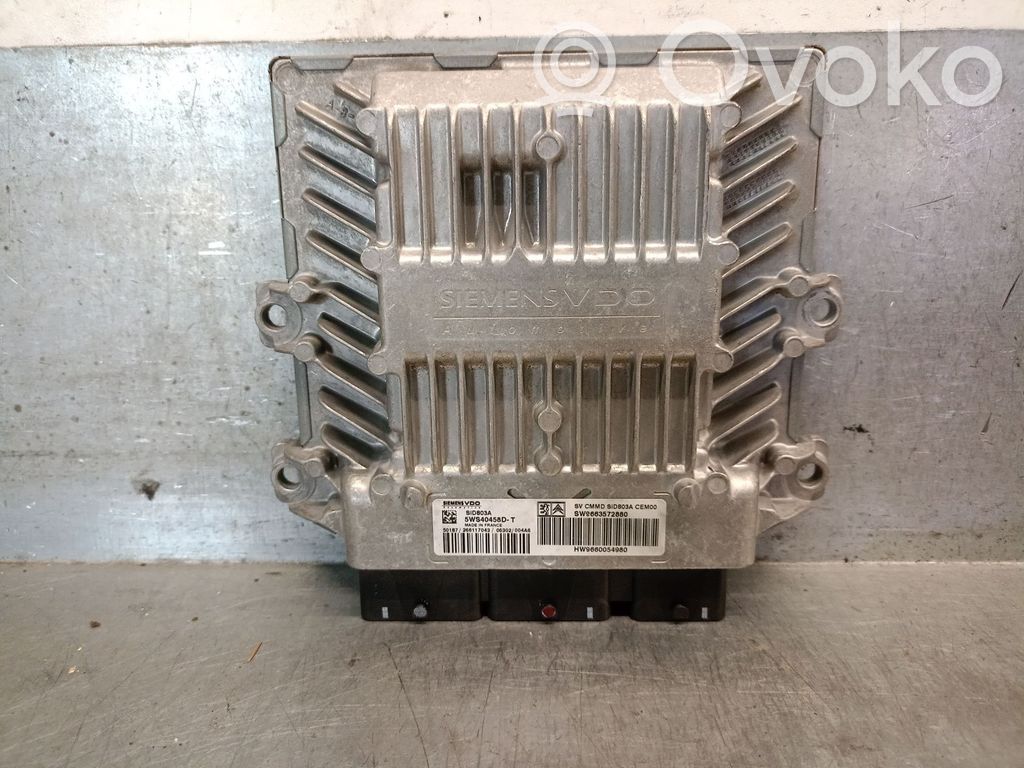 Sterownik / Moduł ECU   9663572880,5WS40458DSIEMENS