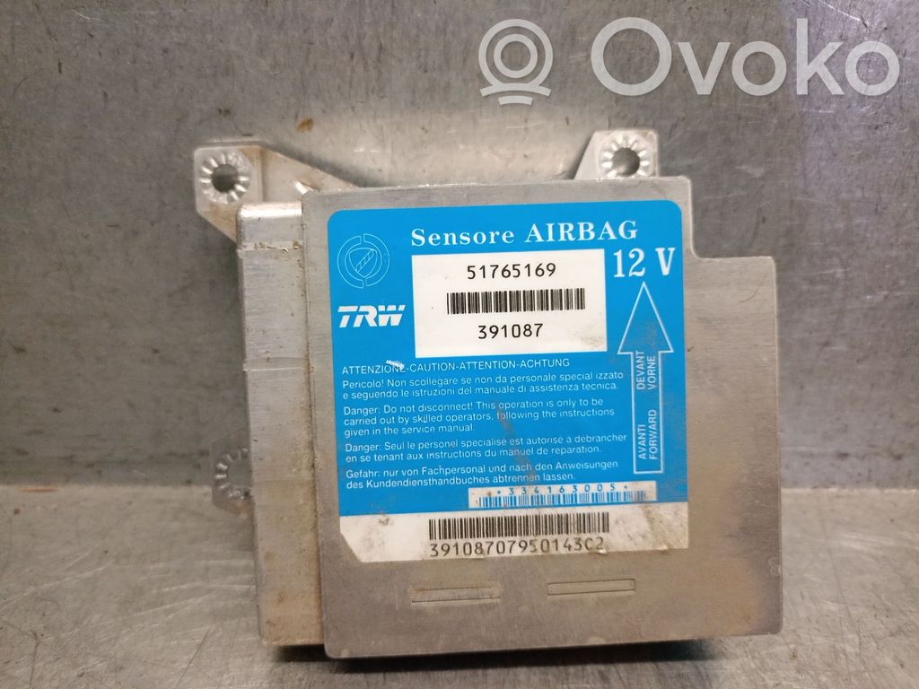 Fiat Idea Sterownik / Moduł Airbag 