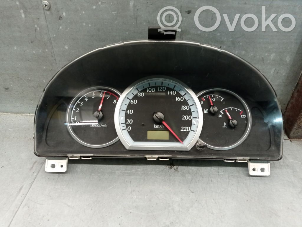 Daewoo Lacetti Geschwindigkeitsmesser Cockpit 