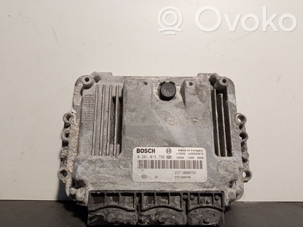 Sterownik / Moduł ECU   237100055R,0281015798BOSCH