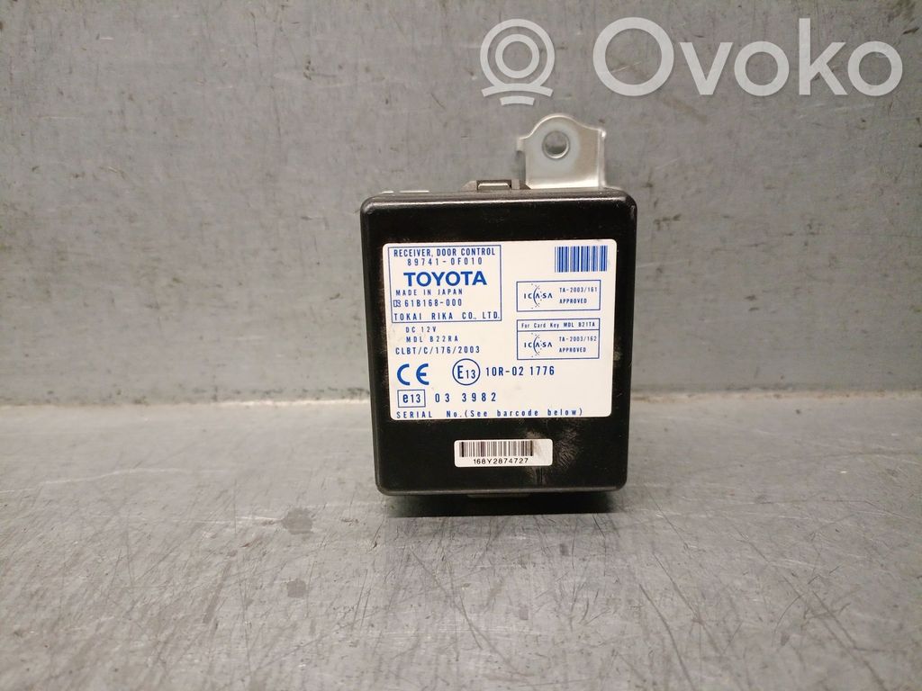 Toyota Corolla E140 E150 Unidad de control de puerta 