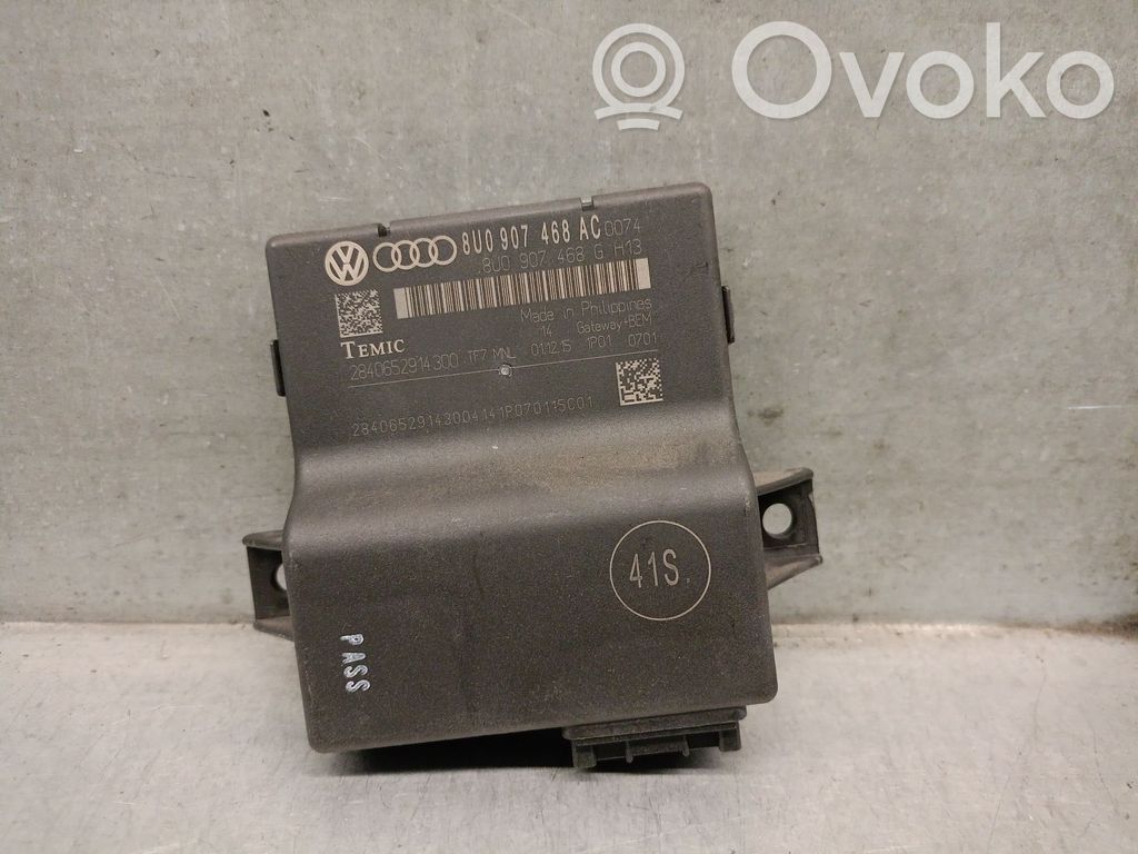 Other control units/modules   8U0907468AC,2840652914TEMIC