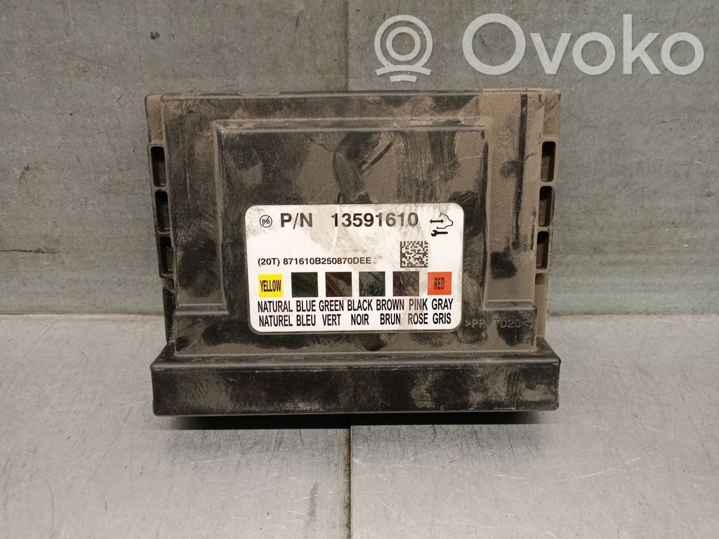 Autres unités de commande / modules   13591610,13591610