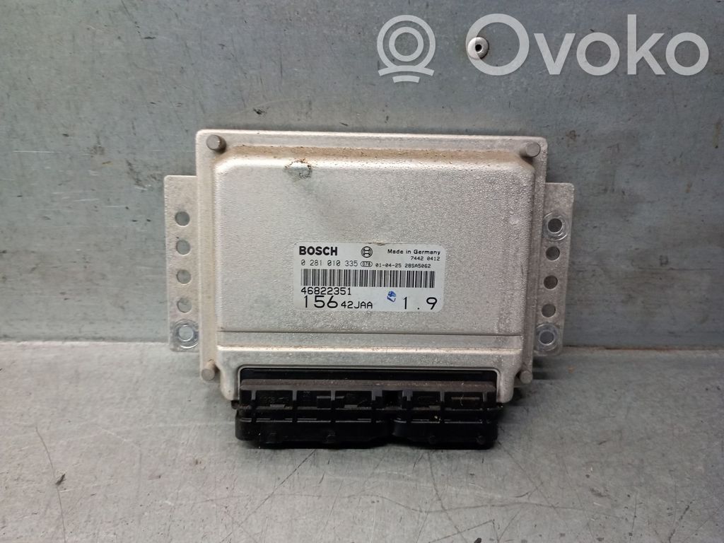 Alfa Romeo 156 Engine control unit/module 