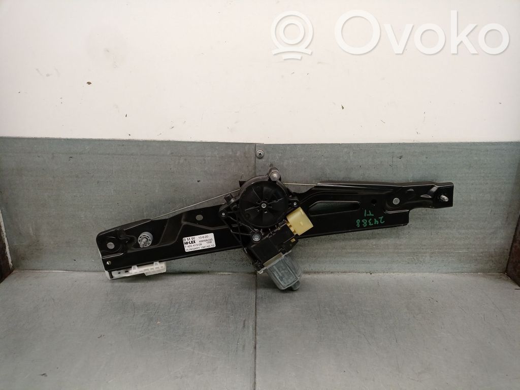 BMW X2 F39 Mecanismo para subir la puerta trasera sin motor 