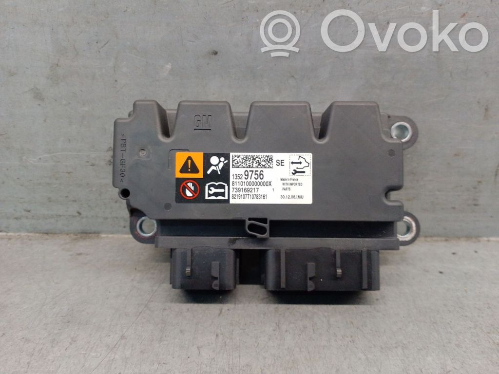 Opel Astra K Unitate/modul de comandă airbaguri 