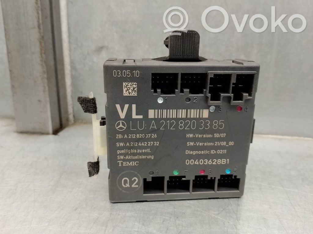 Mercedes-Benz C W204 Alte unități/module de control 