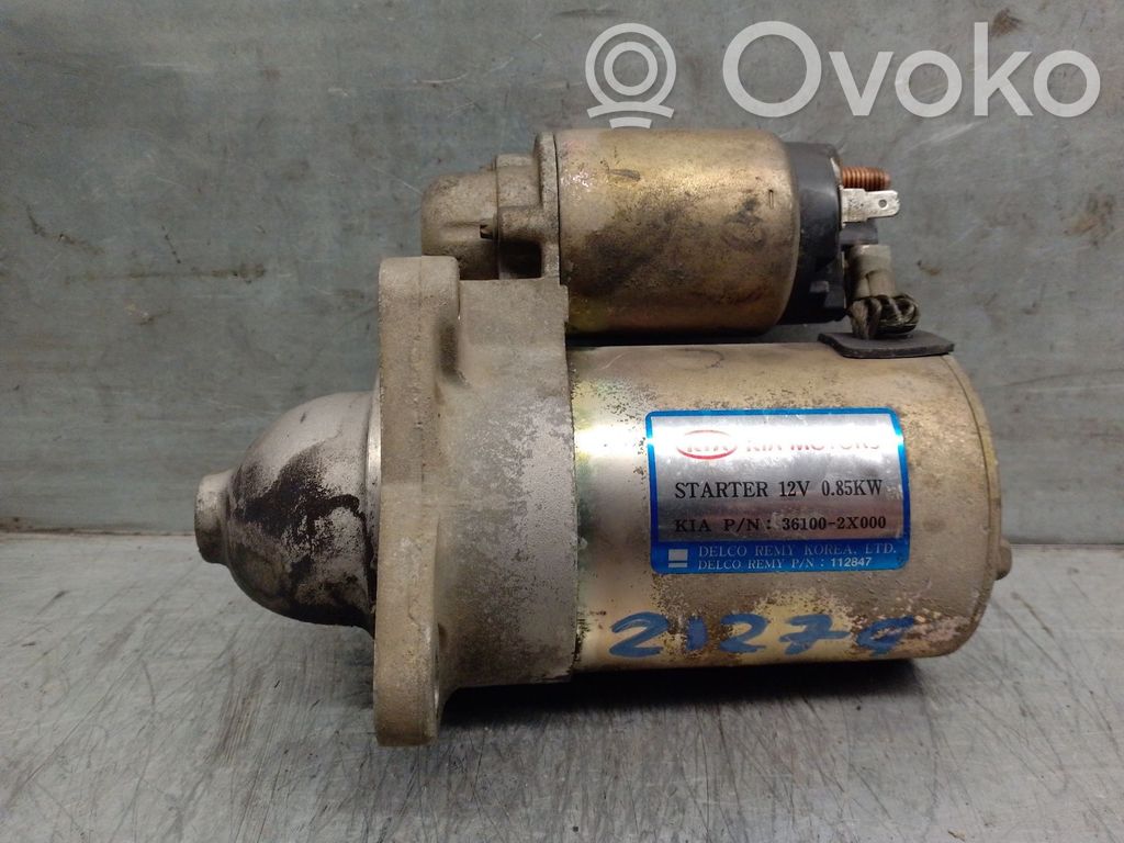 Motor de arranque   361002X000,0K30A18400
