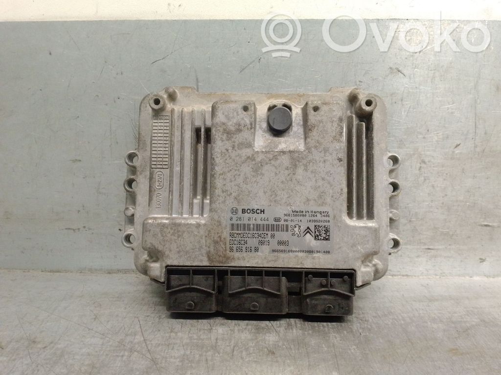 Unidad de control/módulo del motor   9665691680,0281014444