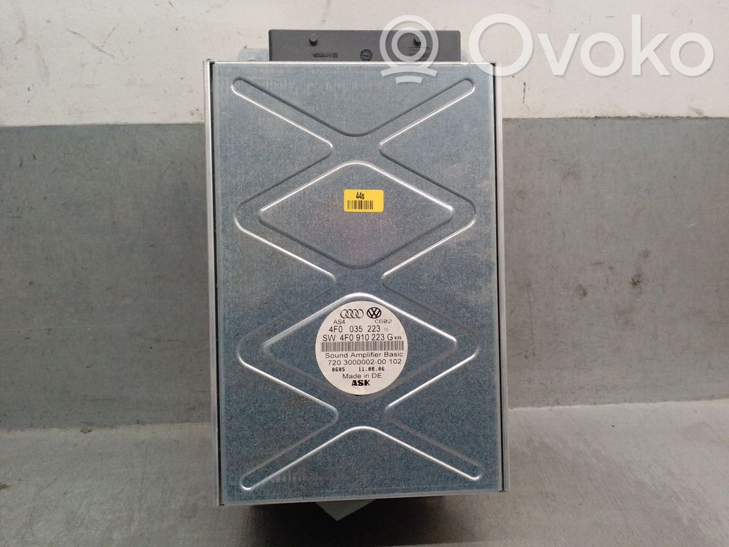Audi A6 S6 C6 4F Amplificatore 