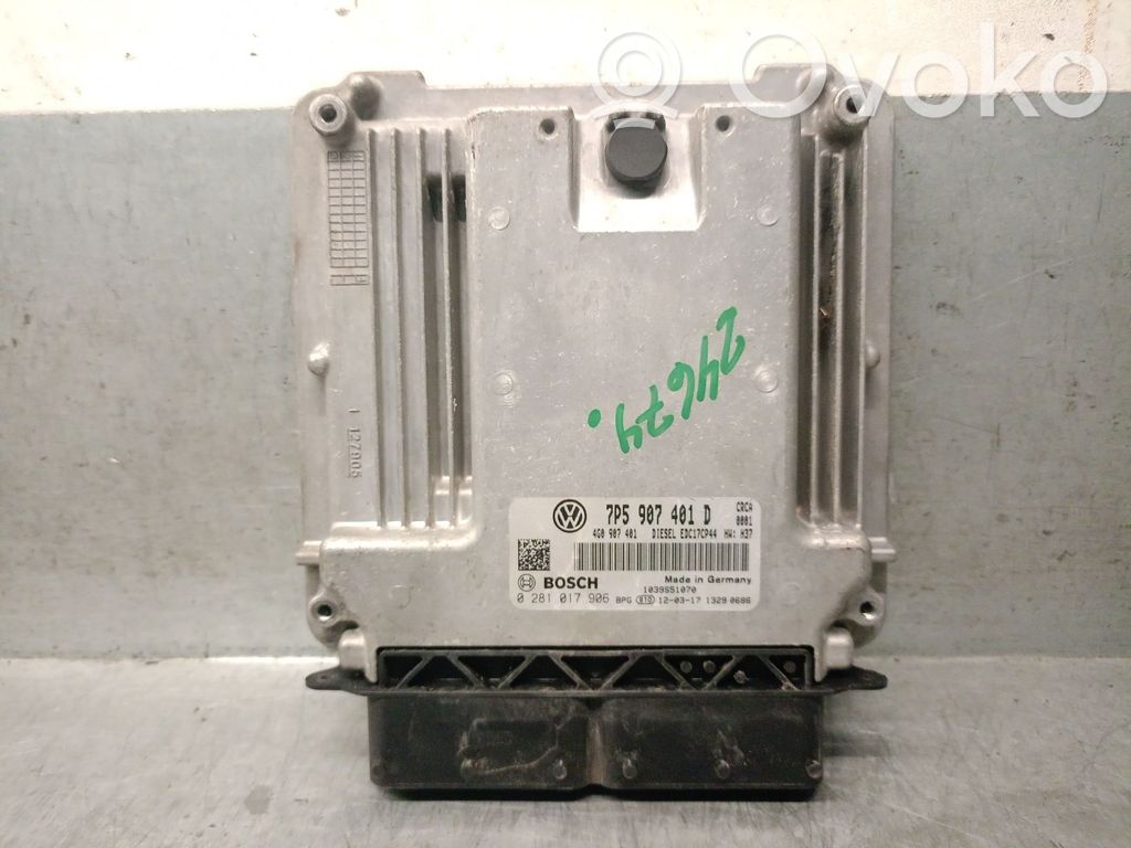 Porsche Cayenne (92A) Engine control unit/module 