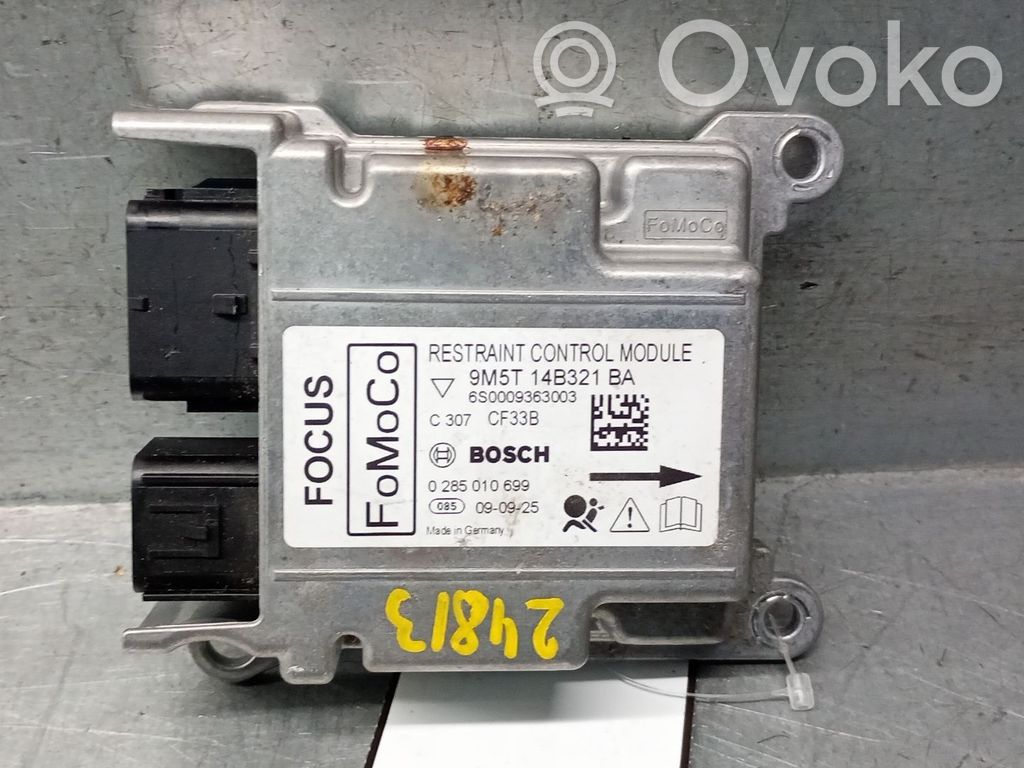 Airbag control unit/module   9M5T14B321BA,0285010699