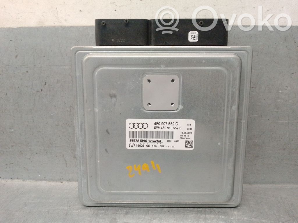 Engine control unit/module   4F0910552F,5WPP4202505