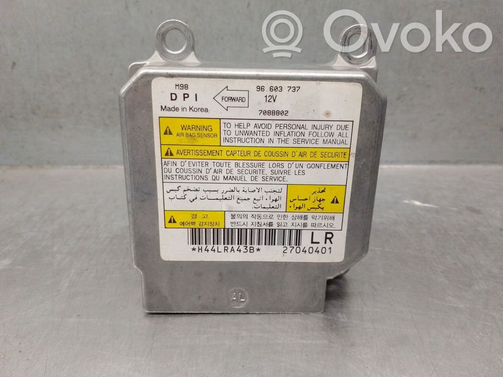 Daewoo Matiz Unidad de control/módulo del Airbag 