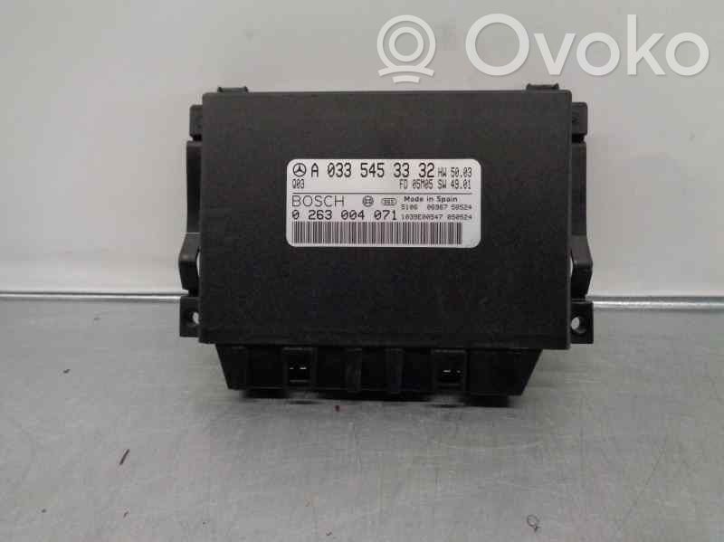 Mercedes-Benz Sprinter W901 W902 W903 W904 Alte unități/module de control